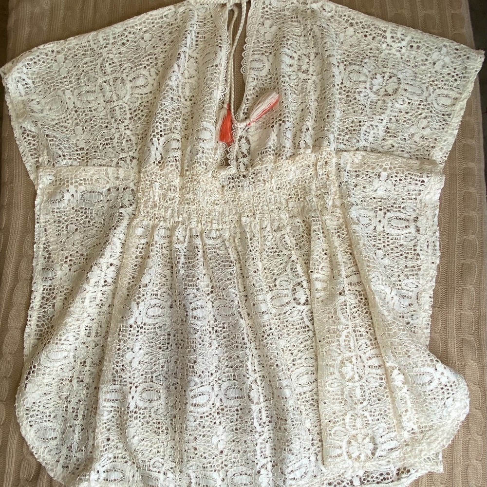 Xhilaration Lace Beach CoverUp